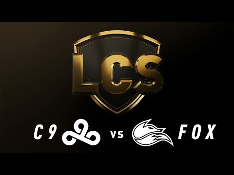 C9 vs. FOX - Week 4 Day 1 | LCS Spring Split | Cloud9 vs. Echo Fox (2019)