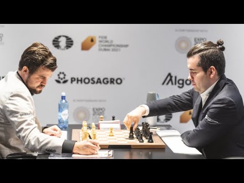 KING MAGNUS!! Carlsen vs Nepomniachtchi || World Chess Championship 2021 - R6