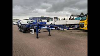 Dennison LOCK AND GO SLIDING SKELETAL TRAILER &ndash; 2014 &ndash; C384551 poluprikolica za prijevoz kontejnera | Slika 4 - Autoline