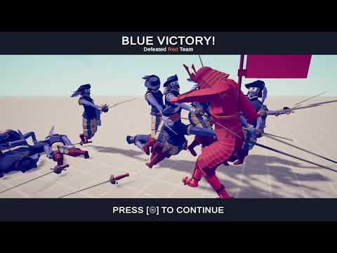 TABS | Shogun Vs Fencer!! | Does The Fencer Stand A Chance?! | Crazy Battle!!! |