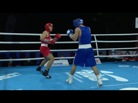 Kielce 2021 Session8A (M56kg) CHOOJAN-AT Phanuwat (THA) vs BABIROV Azrak (AZE)