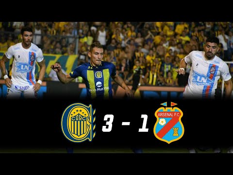 GOLES Rosario Central 3 - 1 Arsenal. Fecha 22. Goles Superliga.