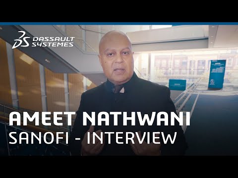Science in the Age of Experience 2019 - Interview with Ameet Nathwani (Sanofi) - Dassault Systèmes