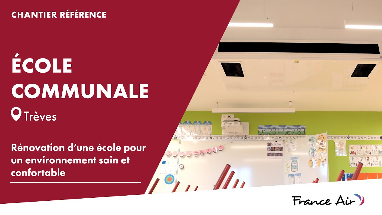 [Chantier référence] – Ecole Communale, Trèves (69)
