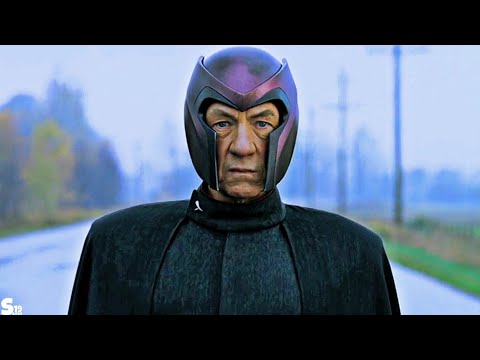 Magneto Destroys Police Cars - Highway Scene. | X-Men : The Last Stand (2006)