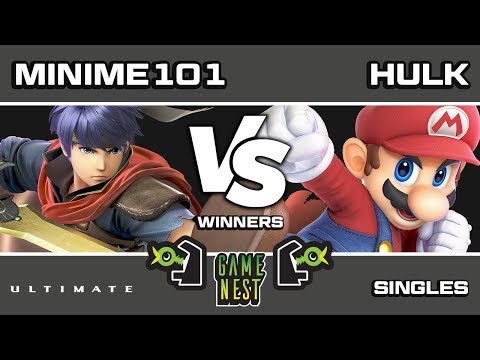 Game Nest Smash It Up: Minime101 (Ike) vs Hulk (Mario) - Winners Round 2