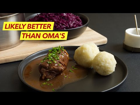 Traditional German Beef Rolls Rouladen - Authentic Beef Roll Ups