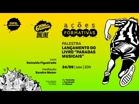 Palestra: Lançamento do livro “Paradas Musicais” | 6ª Bienal de Quadrinhos - Online