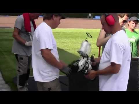 Aanleg kunstgrasveld VOAB