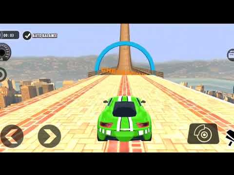 impossible car stunt racing games for Android mobile game.car racing