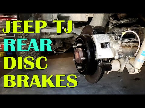 This Jeep TJ rear Disc brake kit is a TOTAL PAIN!
