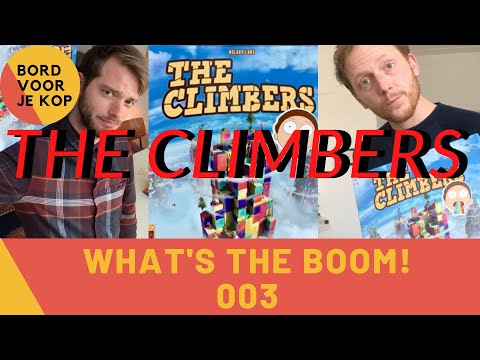 The Climbers Bordspel - What's The Boom! - Puzzel Jezelf Naar De Top