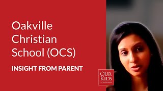 Oakville Christian School (OCS), Parent Video Review from Natasha Fernandes