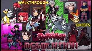 10) Pokémon Desolation Ep. 6: Cellia North & Gym 6 / Walkthrough / Puzzle Solutions / Quests Guide