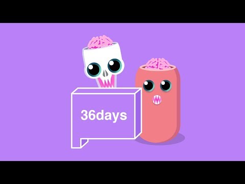 36 Days of Type - Brain Buddies