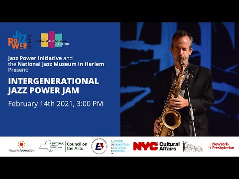 Intergenerational Jazz Power Jam feat. Chris Byars and Zah! Jazz Power Youth