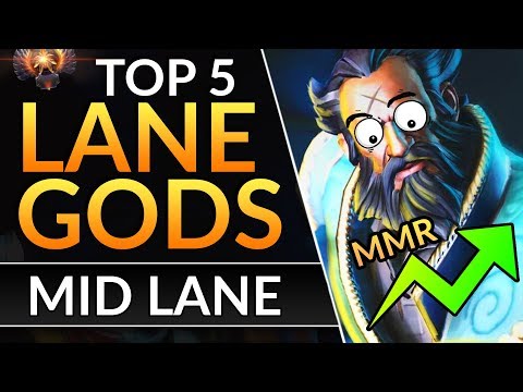 Top 5 BEST HEROES to DESTROY IN LANE - Pro Mid Drafting Tips to CRUSH Early Game | Dota 2 Guide