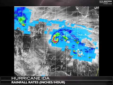 Hurricane Ida bearing down on the Gulf Coast 11-08-2009