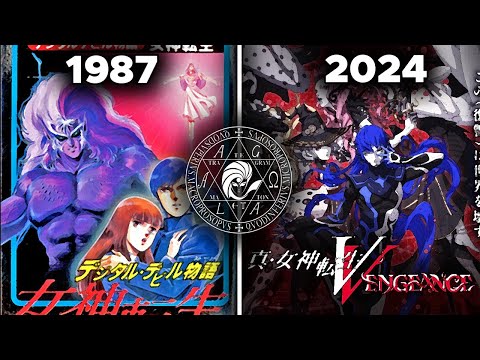 All " Megami Tensei " Games From 1987 - 2024 #evolution