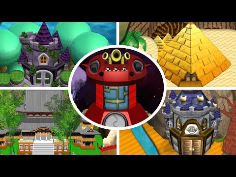 Newer Super Mario Bros Wii - All Castle Levels