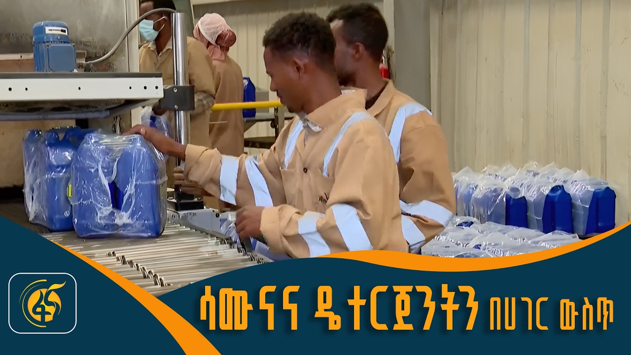 ከውጭ የሚመጣን ምርት የተካው የረጲ ሳሙና እና ዴተርጀንት ፋብሪካ /ኢትዮጵያ ታምርት/
