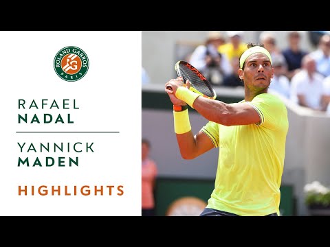 Rafael Nadal vs Yannick Maden - Round 2 Highlights | Roland-Garros 2019