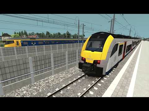 Train Simulator 2022 | Classic | AM08 MR08 | Siemens Desiro | Antwerpen - Gent Map |