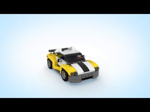 Vidéo LEGO Creator 31046 : La voiture rapide