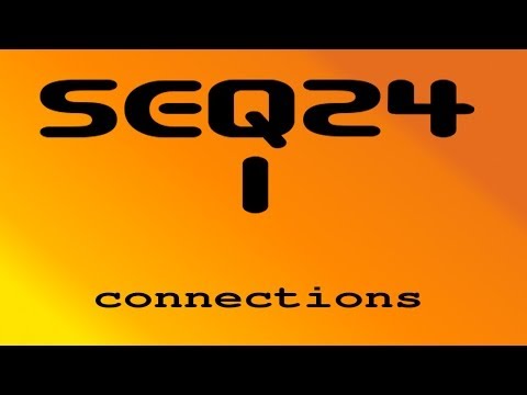 seq24 - 1. A software sequencer - setting up the connections