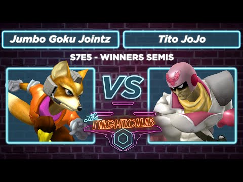 The Nightclub S7E5: Jumbo Goku Jointz vs Tito JoJo - Winners Semis SSBM