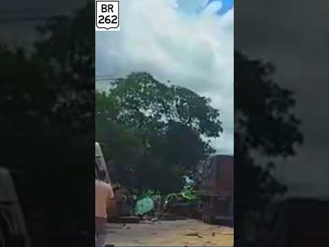 Acidente na BR 262 em Bom Despacho MG.