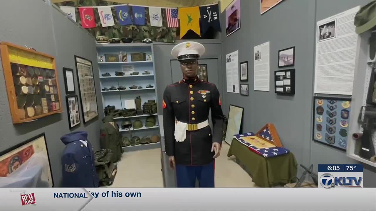 East Texas veteran uses museum display to preserve memory of those who served