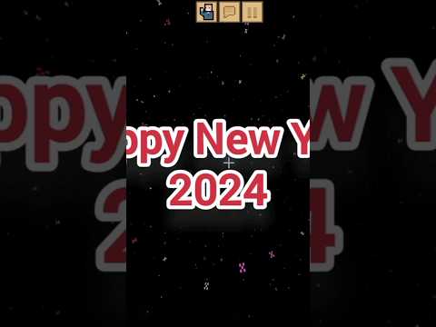 Happy New Year Guys || My Best wishes For 2024 || #happynewyear #craftingandbuilding  #2024 #shorts