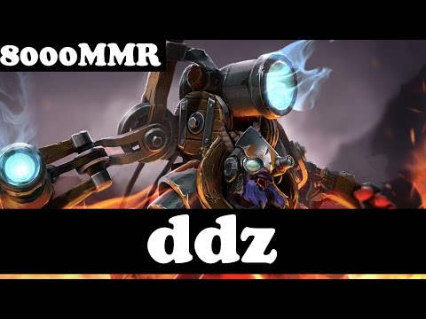 ddz 8000 MMR Plays Tinker Vol 2 - Ranked Match Gameplay - Dota 2