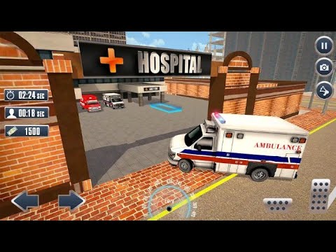 Stickman Rescue Ambulance Drive Simulator Emergency Ambulance - Android Gameplay