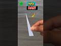 How To Make The Paper Dart Fastest Flying Paper Dart Best Homemade Origami Paper Dart Shorts