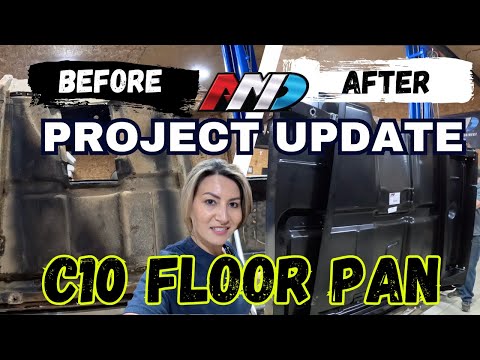AUTO METAL DIRECT CHEVY C10 INSTALL FLOOR PAN PROJECT BUILD UPDATE