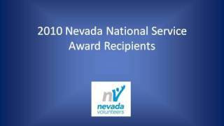 2010 Nevada National Service Awards