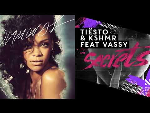 Rihanna - Diamonds VS Tiësto & KSHMR feat. Vassy - Secrets (Runay Mashup)