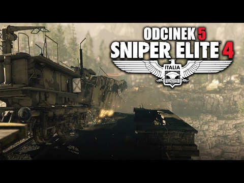 Let's play Sniper Elite 4 Italia PL #5 - Let's smash the viaduct! - PC Ultra