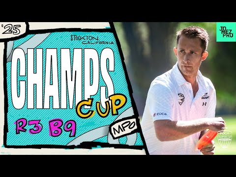 2025 PDGA Champions Cup | MPO R3B9 | Robinson, McBeth, Barela, Wysocki | Jomez Disc Golf
