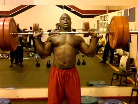 225 Shoulder Press Standing