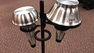Video thumbnail for Hercules HA100 Trombone Mute Holder Review by Schmitt Music Trombone Shop