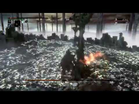 Bloodborne Moon Presence fight (Optional final boss)