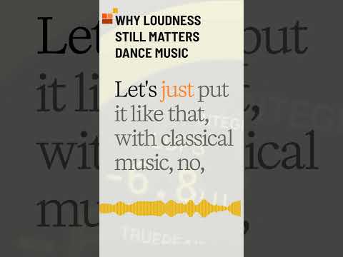 Louder tracks get more streams - Fact 📈