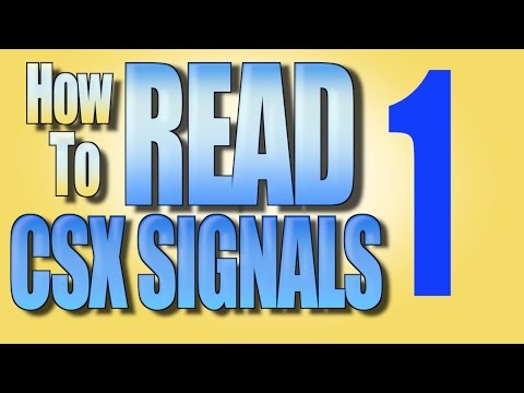 How To Read CSX Signals (SBD Sys) PART 1