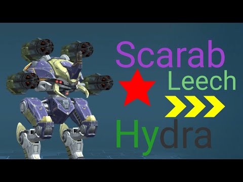 War Robots : Scarab Leech & 4 Hydras