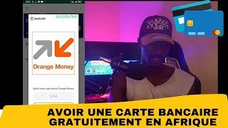Comment avoir une carte bancaire gratuitement en Afrique |Carte de crédit pour facebook