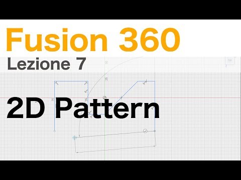 How to Use Patterns in 2D Drawing in Fusion 360 - Fusion 360 Course - Lesson 7