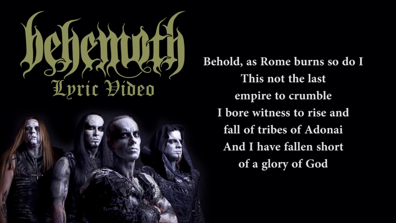 Behemoth - Alas, The Lord Is Upon Me Guitar pro tab